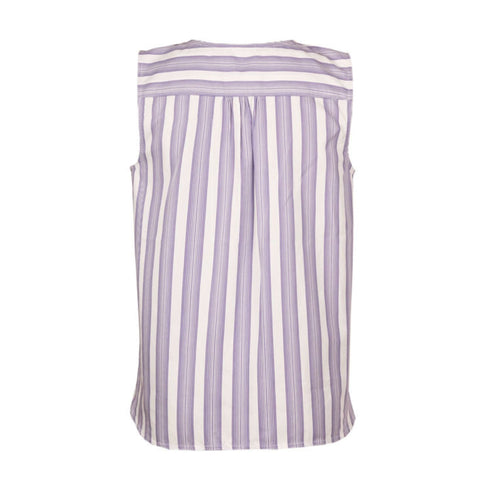 Camicia Donna in cotone senza maniche Viola Marella- Francavilla Moda